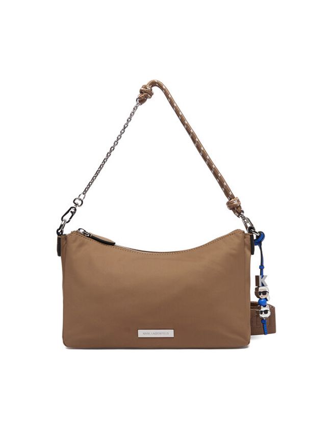 Karl Lagerfeld - KARL LAGERFELD Torebka B1W30018 Brązowy. Kolor: brązowy. Materiał: skórzane