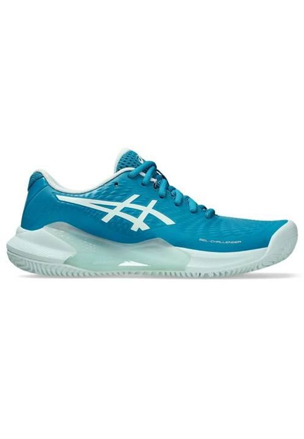 Buty do tenisa damskie Asics Gel-challenger 14. Zapięcie: sznurówki. Kolor: niebieski. Materiał: materiał, tkanina, syntetyk. Szerokość cholewki: normalna. Sport: tenis