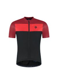 ROGELLI - Koszulka rowerowa męska Rogelli Core Block. Kolor: czarny