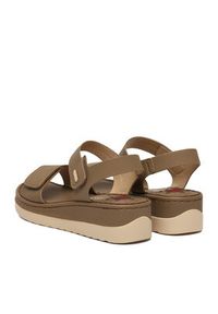 Go Soft Sandały LA3J9111-L8 Beżowy. Kolor: beżowy. Materiał: materiał #8