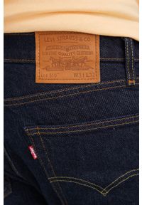 Levi's® - Levi's jeansy 510 męskie. Okazja: na spotkanie biznesowe. Kolor: niebieski. Styl: biznesowy