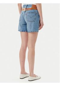 Levi's® Szorty jeansowe 501® 85833-0078 Błękitny Regular Fit. Kolor: niebieski. Materiał: bawełna #5