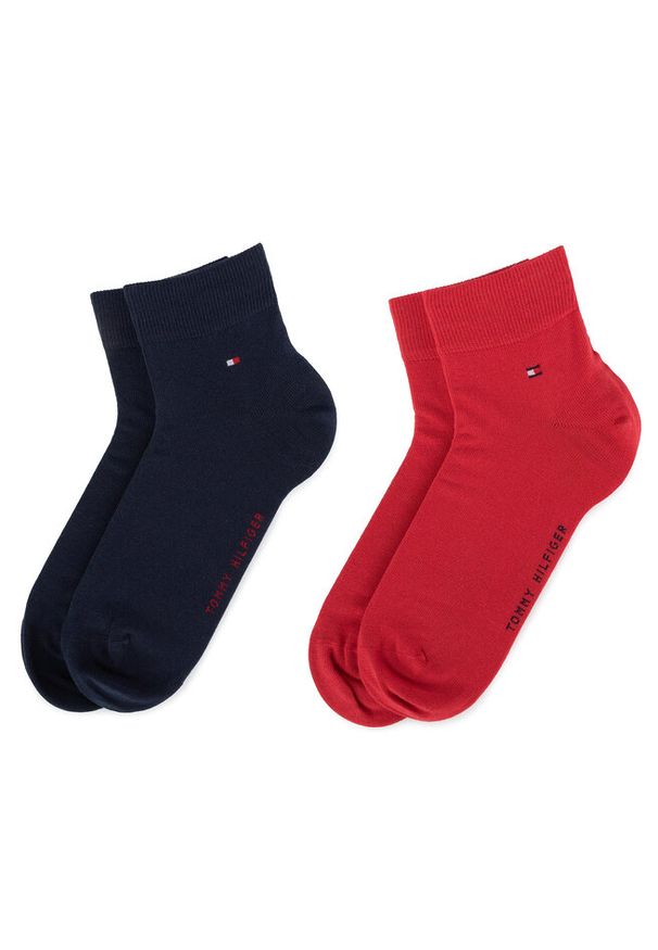 TOMMY HILFIGER - Skarpety krótkie Tommy Hilfiger. Kolor: niebieski