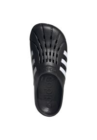 Adidas - Klapki adidas Adilette Clog GZ5886 czarne. Okazja: na co dzień. Kolor: czarny. Materiał: syntetyk, materiał. Styl: sportowy, casual #6