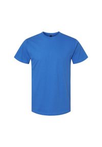 GILDAN - Koszulka Unisex Dla Dorosłych Softstyle Midweight. Kolor: niebieski. Sport: turystyka piesza
