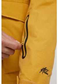 Rip Curl kurtka Palmer męska kolor żółty. Kolor: żółty. Materiał: materiał. Sezon: zima. Sport: narciarstwo, snowboard #2