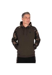 FOX - Bluza Z Kapturem Męska Wędkarska Fox Khaki Camo Premium 310 Hoodie. Typ kołnierza: kaptur. Kolor: brązowy, zielony, wielokolorowy