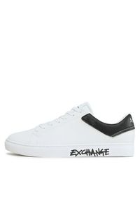Armani Exchange Sneakersy XUX145 XV598 K488 Biały. Kolor: biały. Materiał: skóra #5