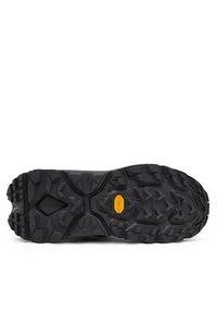 HOKA - Hoka Trekkingi Kaha 2 Low GTX GORE-TEX 1123190 Czarny. Kolor: czarny. Materiał: nubuk, skóra. Technologia: Gore-Tex. Sport: turystyka piesza