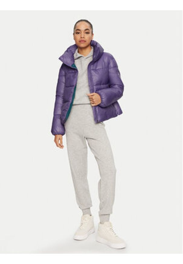 Replay - REPLAY Kurtka zimowa W7855 .000.84988 Fioletowy Regular Fit. Kolor: fioletowy. Materiał: syntetyk. Sezon: zima