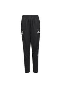 Adidas - Pantalon d'entra nement enfant Juventus. Kolor: czarny. Materiał: tkanina. Sport: fitness