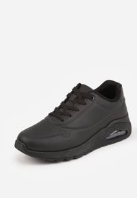 Born2be - Czarne Sneakersy na Grubej Podesziwe Ozdobione Przezroczystą Wstawką Riosanna. Okazja: na spacer, na co dzień. Kolor: czarny. Materiał: jeans. Wzór: aplikacja. Sport: turystyka piesza #8