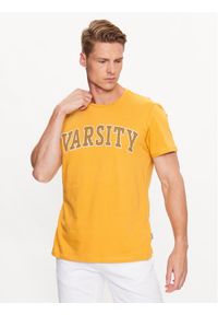 Blend T-Shirt 20715371 Żółty Regular Fit. Kolor: żółty. Materiał: bawełna #1