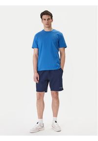 TOMMY HILFIGER - Tommy Hilfiger T-Shirt Ess Seasonal MW0MW39995 Niebieski Regular Fit. Kolor: niebieski. Materiał: bawełna #4