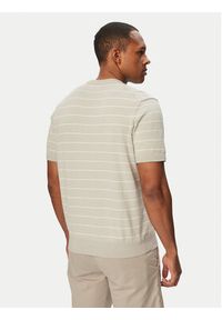 BOSS Sweter Kanacho 50561004 Szary jasny Regular Fit. Kolor: szary. Materiał: bawełna #5