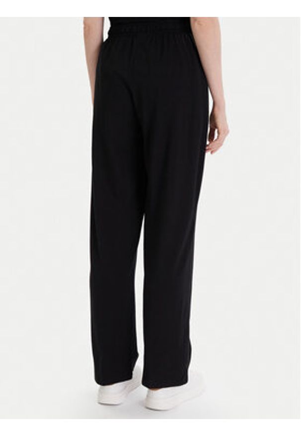 BOSS - Boss Spodnie dresowe 50520148 Czarny Relaxed Fit. Kolor: czarny. Materiał: bawełna