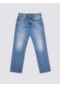Big-Star - Jeansy męskie niebieskie Brandon 380. Okazja: na co dzień. Kolor: niebieski. Styl: klasyczny, casual #6