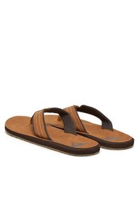 Quiksilver Japonki 808416 Brązowy. Kolor: brązowy. Materiał: syntetyk, materiał #5