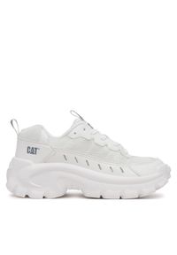 CAT Footwear Sneakersy Intruder Lite Vent P726187 Biały. Kolor: biały. Materiał: skóra