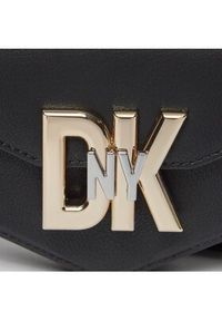 DKNY Torebka Downtown D Crossbody R33EKY87 Czarny. Kolor: czarny. Materiał: skórzane #4