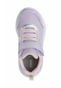 Geox buty dziecięce kolor fioletowy. Nosek buta: okrągły. Zapięcie: rzepy. Kolor: fioletowy #2