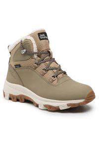 Jack Wolfskin Trekkingi Everquest Texapore Mid 4053581 Zielony. Kolor: zielony. Materiał: skóra #1