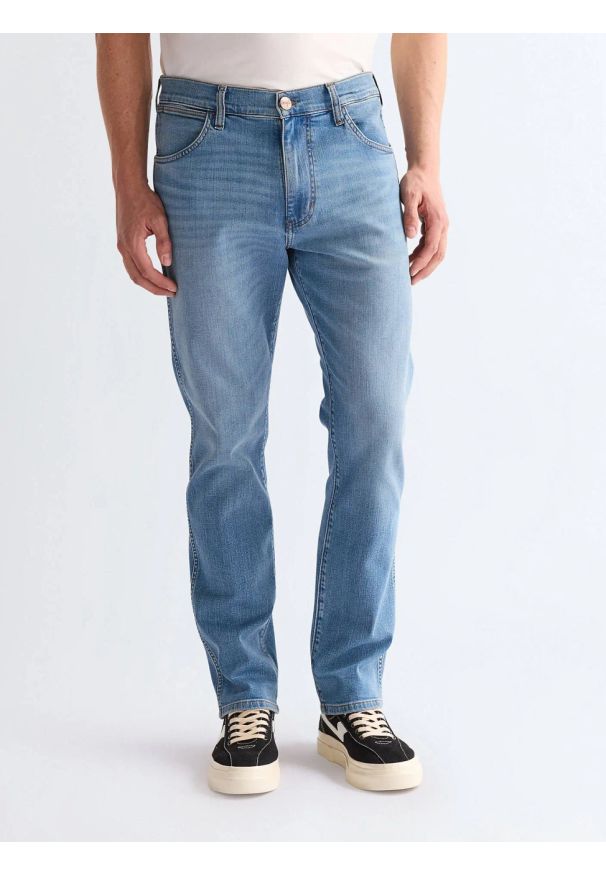 Wrangler - MESKIE SPODNIE WRANGLER LARSTON SAFFRON 112380860