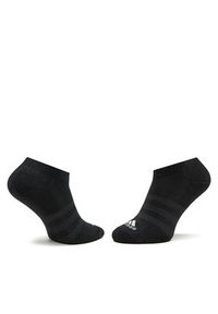 Adidas - adidas Skarpety krótkie Cushioned Low-Cut Socks 3 Pairs IC1332 Czarny. Kolor: czarny. Materiał: bawełna