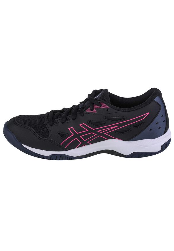 Asics - Buty do siatkówki damskie, ASICS Gel-Rocket 11. Kolor: czarny, biały, wielokolorowy, różowy. Materiał: materiał, syntetyk. Sport: siatkówka