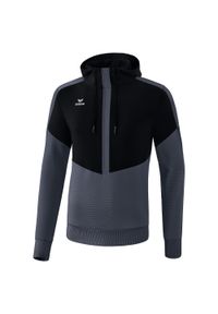 ERIMA - Dziecięca bluza z kapturem Erima Squad. Typ kołnierza: kaptur. Kolor: wielokolorowy, szary, czarny. Sport: fitness, piłka ręczna #1