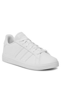 Adidas - adidas Sneakersy Grand Court 2.0 K FZ6158 Biały. Kolor: biały. Materiał: skóra #4