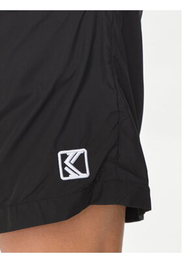 Karl Kani Szorty sportowe Wavy Retro 6013814 Czarny Loose Fit. Kolor: czarny. Materiał: syntetyk. Styl: sportowy, retro