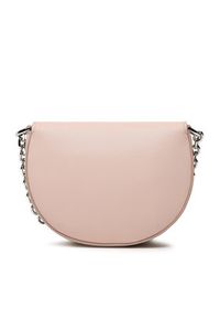 Calvin Klein Torebka Re-Lock Saddle Bag Mini K60K609892 Różowy. Kolor: różowy. Materiał: skórzane
