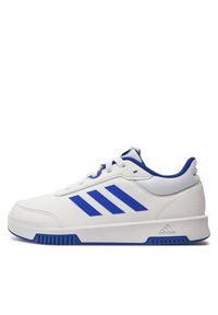 Adidas - adidas Sneakersy Tensaur Sport Training Lace Shoes H06314 Biały. Kolor: biały. Materiał: materiał #3