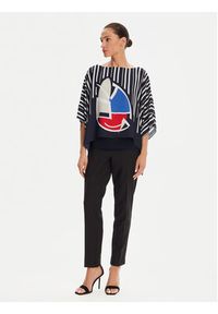 Joseph Ribkoff Chinosy 241231S25 Czarny Slim Fit. Kolor: czarny. Materiał: syntetyk #4