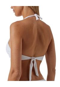 Melissa Odabash - MELISSA ODABASH - Biały top od bikini Provence. Kolor: biały. Materiał: tkanina #5