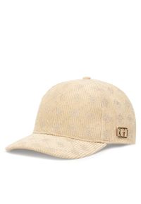 Guess Czapka z daszkiem AW5391 POL01 Beżowy. Kolor: beżowy. Materiał: materiał, bawełna