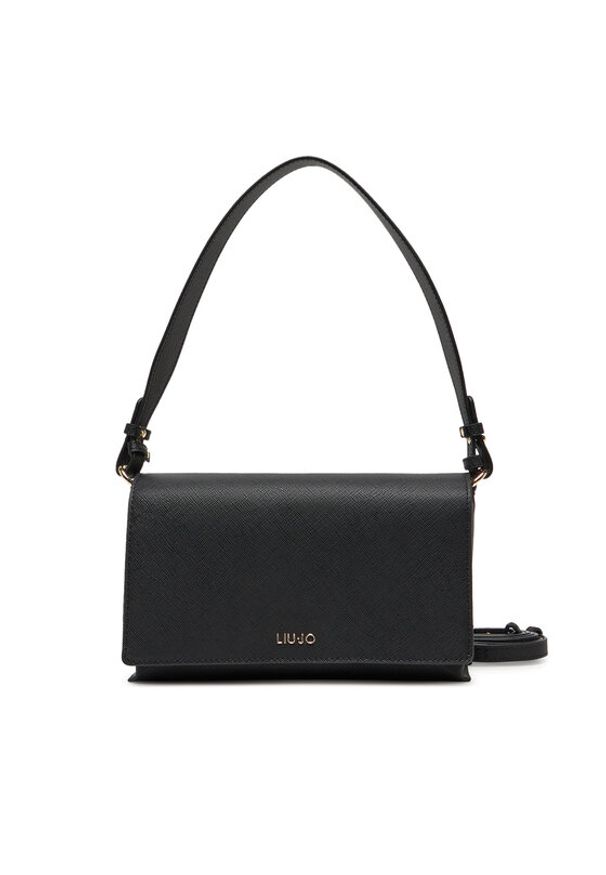 Liu Jo Torebka S Crossbody AA5177 E0087 Czarny. Kolor: czarny. Materiał: skórzane