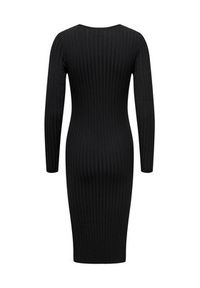 only - ONLY Sukienka dzianinowa 15307302 Czarny Regular Fit. Kolor: czarny. Materiał: wiskoza #4