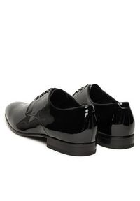 BOSS Półbuty Derrek Derb 50553085 Czarny. Kolor: czarny. Materiał: skóra #5