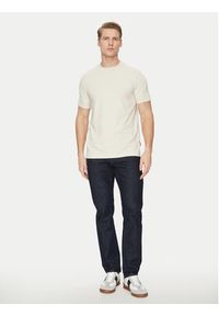 JOOP! Jeans T-Shirt 30044716 Beżowy Modern Fit. Kolor: beżowy. Materiał: bawełna #10