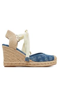 Guess Espadryle FLJCYR DEN04 Niebieski. Kolor: niebieski. Materiał: skóra #1