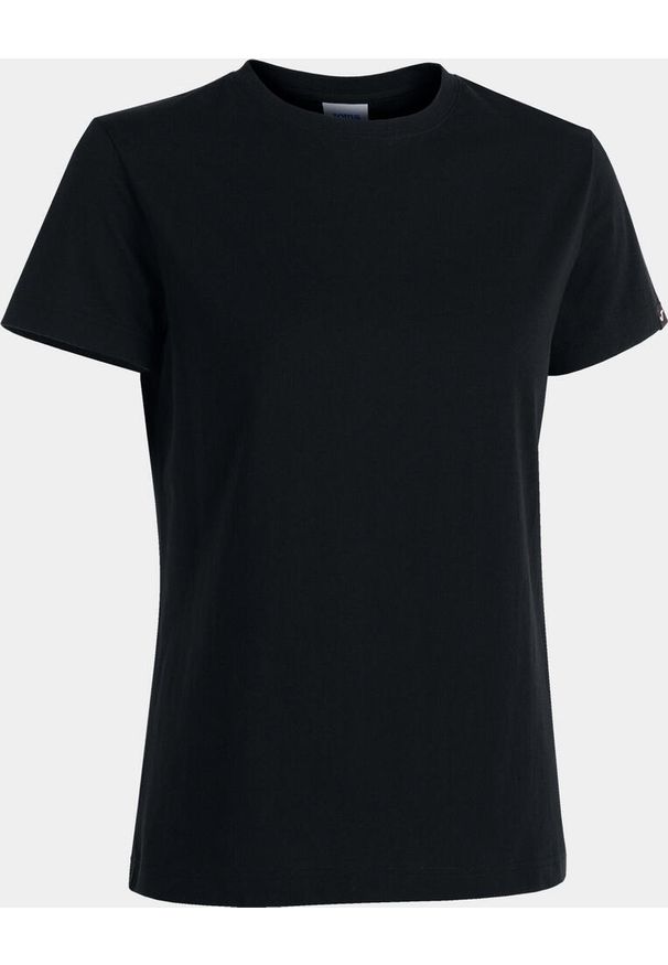 T-shirt Joma Desert damski, czarny, 2XL, 100% bawełna. Kolor: czarny. Materiał: bawełna. Sport: fitness