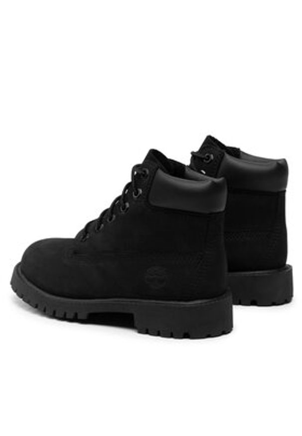 Timberland Trapery 6 In Premum Wp TB0127070011 Czarny. Kolor: czarny. Materiał: skóra, nubuk