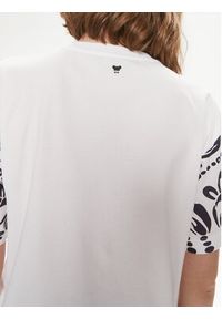 Weekend Max Mara T-Shirt Viterbo 2415971032 Biały Loose Fit. Kolor: biały. Materiał: bawełna #4