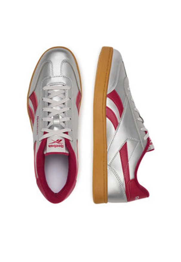 Reebok Sneakersy SMASH EDGE 100235010 Srebrny. Kolor: srebrny. Materiał: materiał