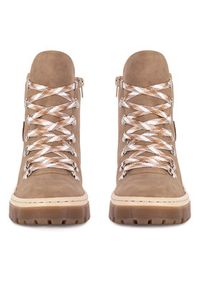 Rieker Trzewiki X8647-64 Beżowy. Kolor: beżowy. Materiał: materiał #7