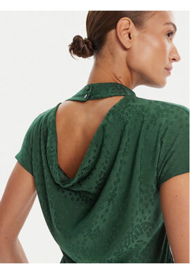 Bruuns Bazaar Bluzka Bacopa Zimoni BBW4577 Zielony Regular Fit. Kolor: zielony. Materiał: wiskoza