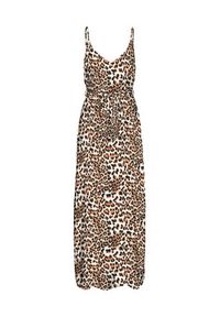Vero Moda Sukienka letnia Easy 10307995 Brązowy Regular Fit. Kolor: brązowy. Materiał: wiskoza. Sezon: lato #5