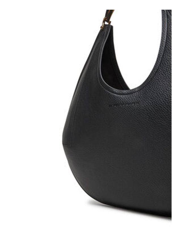 Elisabetta Franchi Torebka BS-76A-52E2-V590 Czarny. Kolor: czarny. Materiał: skórzane